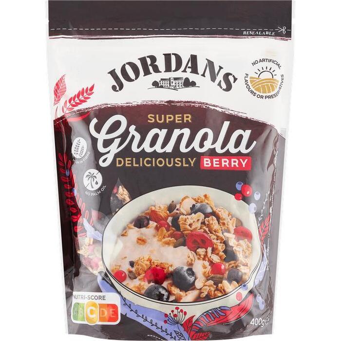 Jordans Super Granola Deliciously Berry 400 g (400g)
