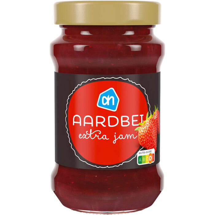 Extra jam aardbeien (450g)