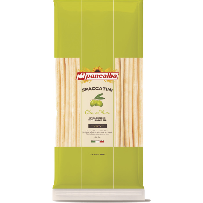 Panealba Grissini soepstengels met olijfolie 3x 50 gram (150g)