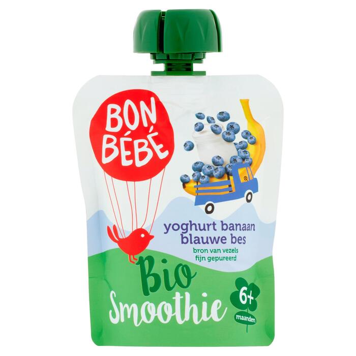 Bonbébé Pouch yoghurt banaan bessen (90g)