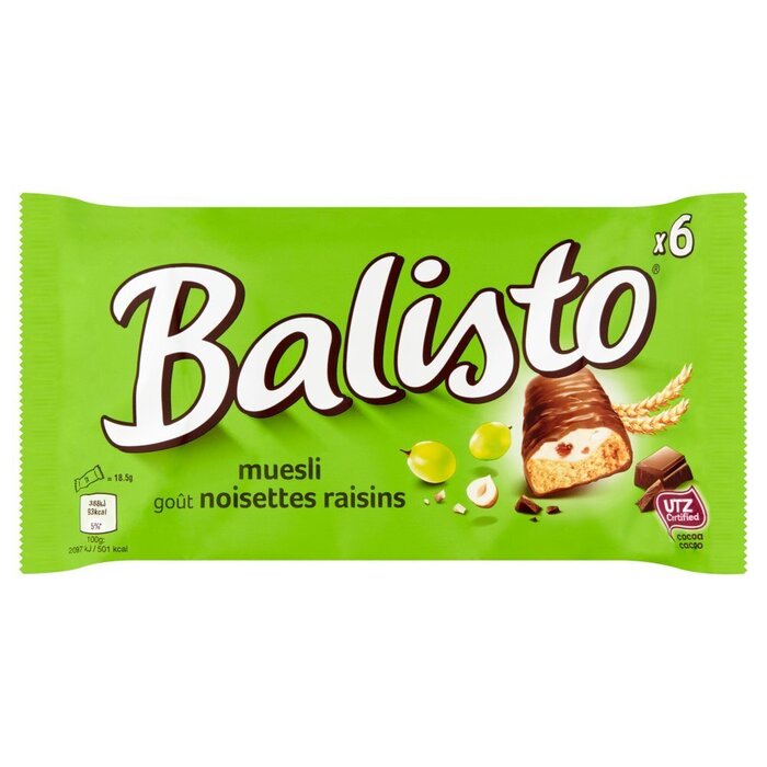 Balisto Muesli-Mix (zak, 6 repen) (18.5g)