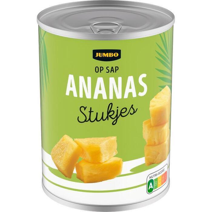 Jumbo Ananasstukjes op Sap 567g (567g)