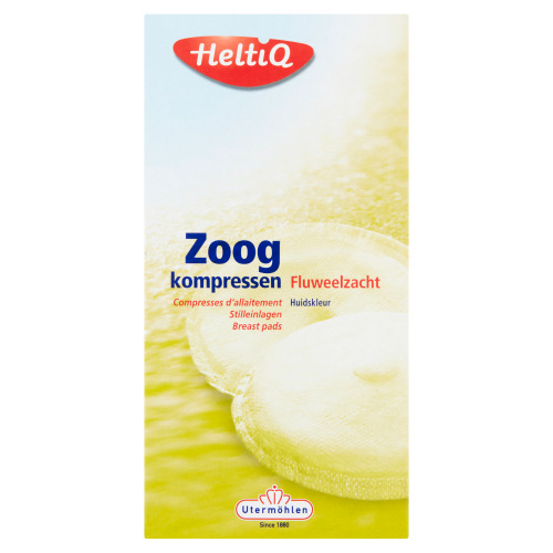 HeltiQ Zoogkompressen Huidskleur 30 Stuks