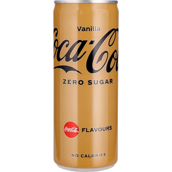 Coca-Cola Zero Sugar Vanilla 250 ml Blik (250ml)