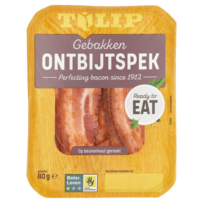 Zandbergen gebak. ontbijtspek (80g)