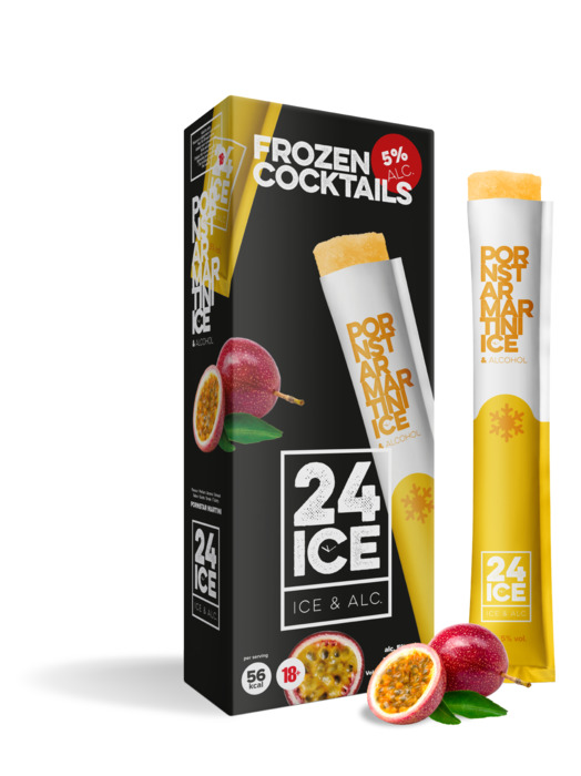 24 ICE - Pornstar Martini - 5 x 65ML - 5% Alcohol (32.5cl)