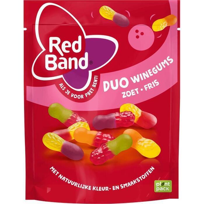 Red Band Duo Winegums Zoet Fris 215 g (215g)