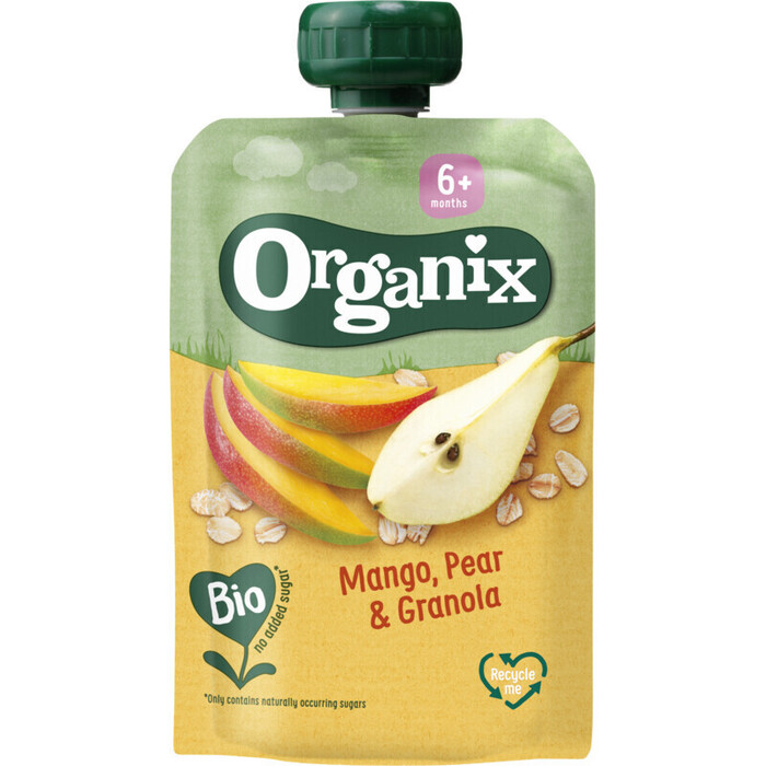Organix Just mango pear and granola (Zak, 100g)