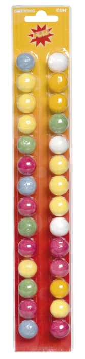 Kauwgomballen (Blister, 28 × 2.68g)