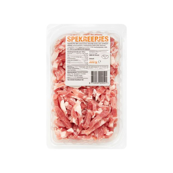 Spekreepjes gerookt (bak, 300g)