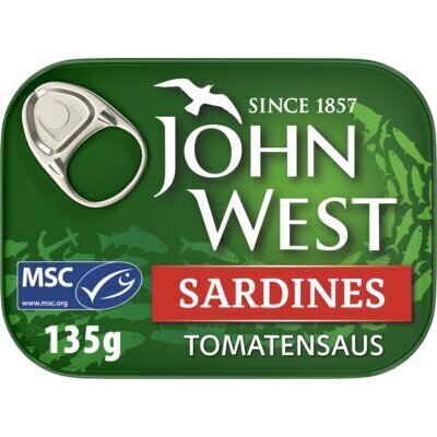 John West Sardines Tomatensaus 135 g (135g)
