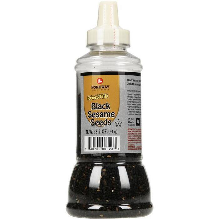 Foreway Sesame Seeds Black Roasted (91g)