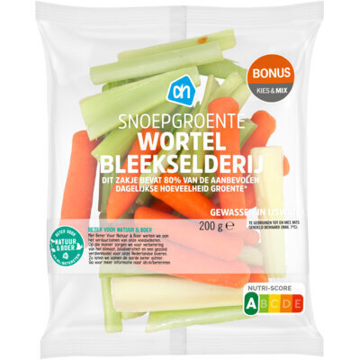 AH Snoepgroente wortel bleekselderij (200g)