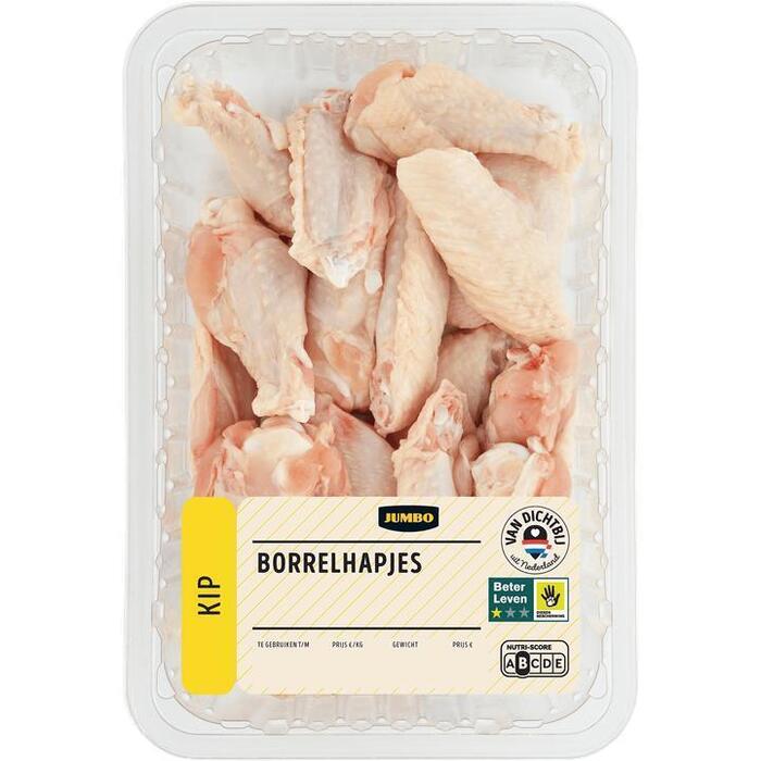 Jumbo Kip Borrelhapjes Naturel ca. 750g (750 × 750g)