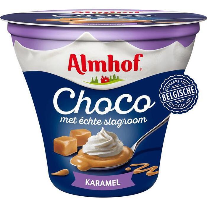 Almhof Choco met slagroom karamel (180g)