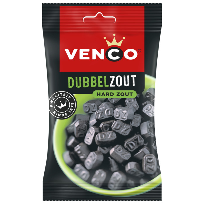 Venco Dubbel Zout Hard 120g (120g)