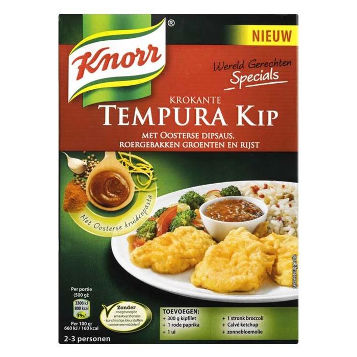 Krokante tempura kip (stuk, 357g)
