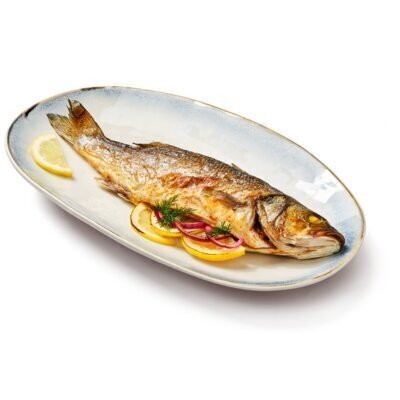 AH Visspecialist hele zeebaars (350g)