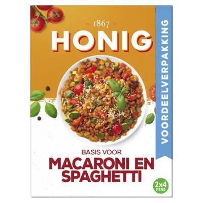 Honig Basis macaroni & spaghetti voordeel (82g)