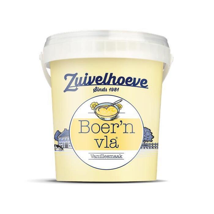 Zuivelhoeve Boer'n Vla Vanille 750g (750g)