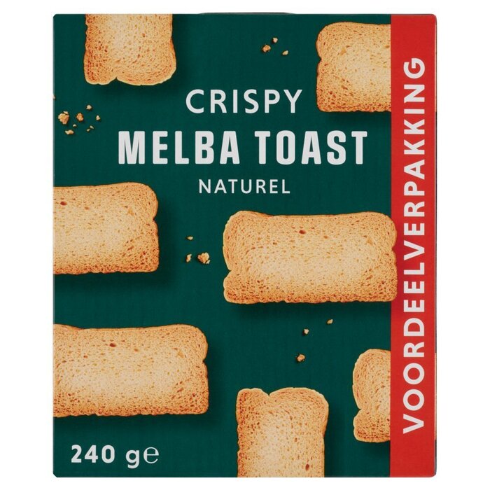 Melba toast naturel (240g)