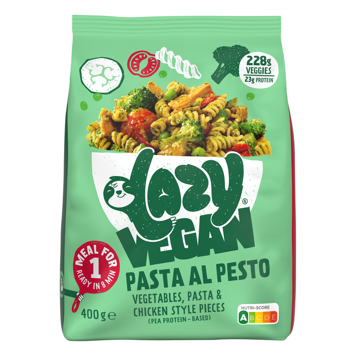 Lazy Vegan Pasta al pesto (400g)