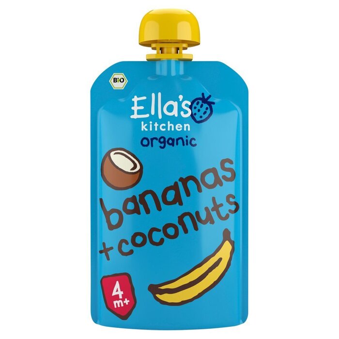 Ella's Kitchen Smoothie Bananas + coconuts 120 gram (Zak, 120g)