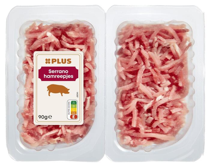 PLUS Serrano reepjes (Zak, 90g)