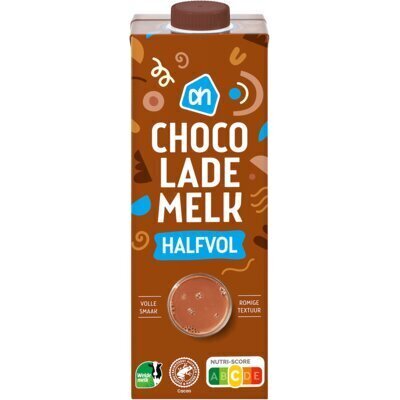 Chocolademelk halfvol (drankkarton, 1L)
