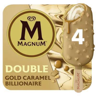 Magnum Double gold caramel billionaire (doos, 284g)