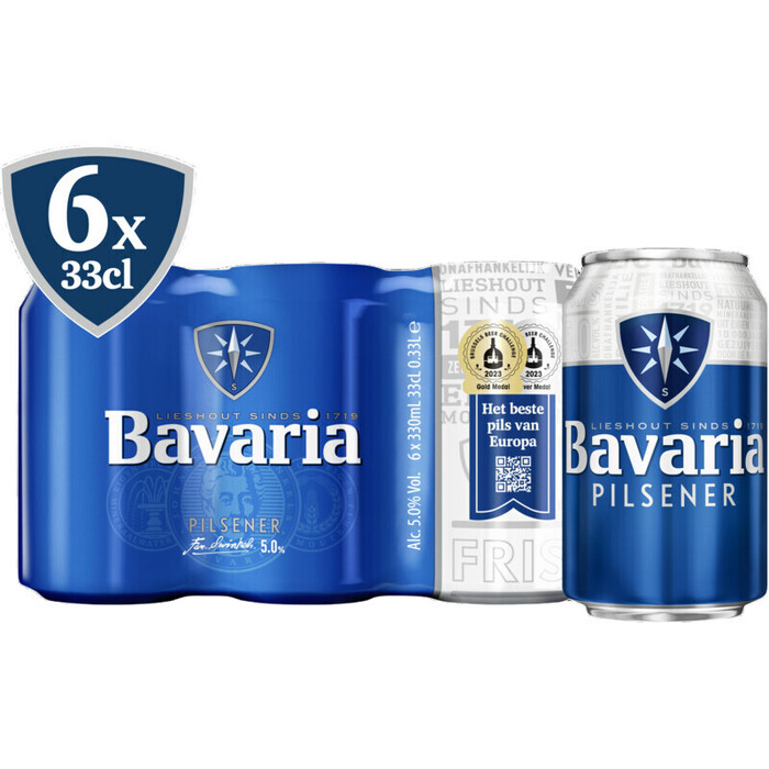 Bavaria Pilsener 6-pack (6 × 33cl)