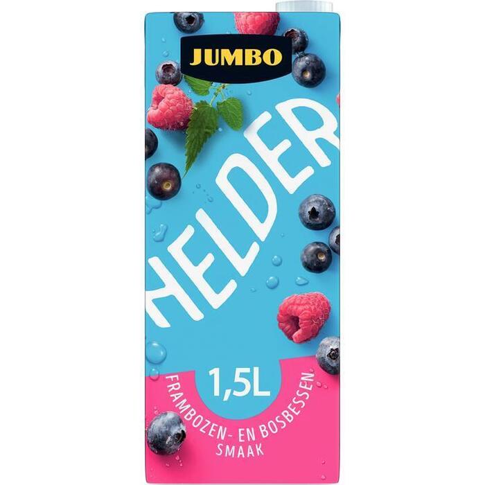 Jumbo Helder Frambozen- en Bosbessen Smaak 1, 5L (1.5L)