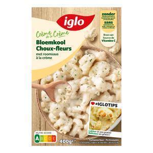 Iglo bloemkool a la creme (400g)