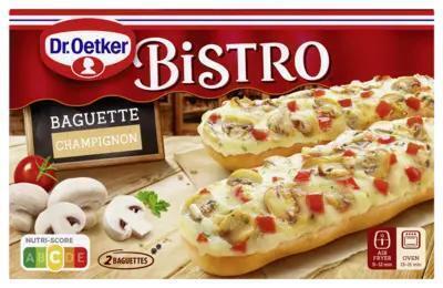 Dr. Oetker Bistro classique baguette champignons 2 x 125 g (250g)