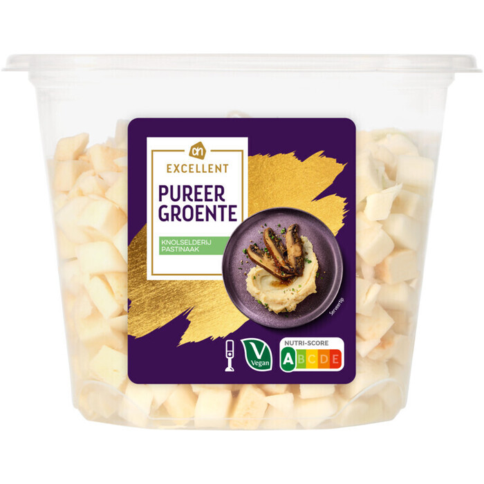 AH Excellent Groentepuree knolselderij pastinaak (350g)