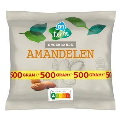 AH Terra Amandelen ongebrand (500g)