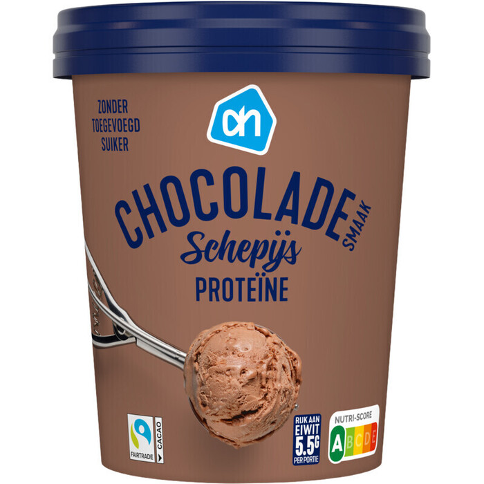 AH Schepijs proteine chocoladesmaak (0.5L)