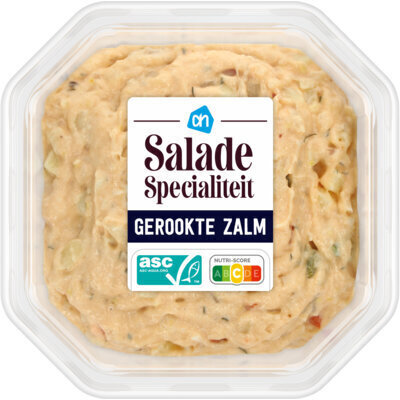 AH Salade specialiteit gerookte zalm (400g)