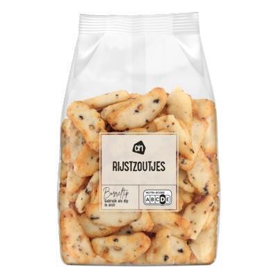 AH Knapperige rijstzoutjes (100g)
