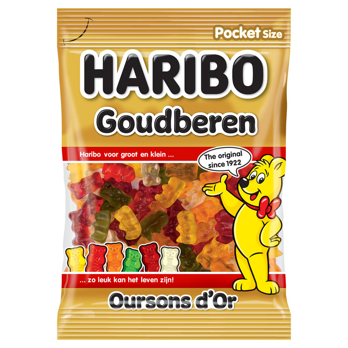 Haribo Oursons d'Or 75 g (75g)
