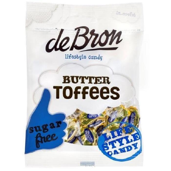 De Bron Butter Toffees Sugarfree 70g (70g)