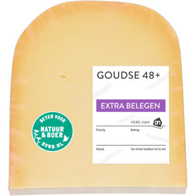 AH Goudse extra belegen 48+ stuk (410g)