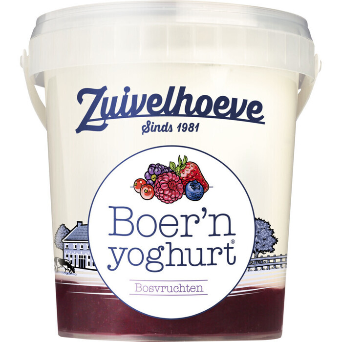 Boer'n yoghurt® Bosvruchten 750 g (750g)