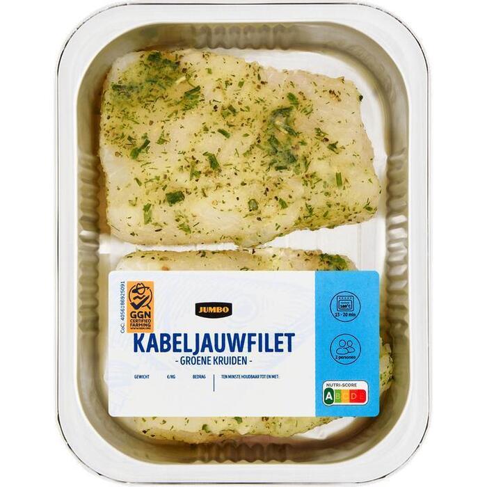Jumbo Kabeljauwfilet Groene Kruiden ca. 250 g