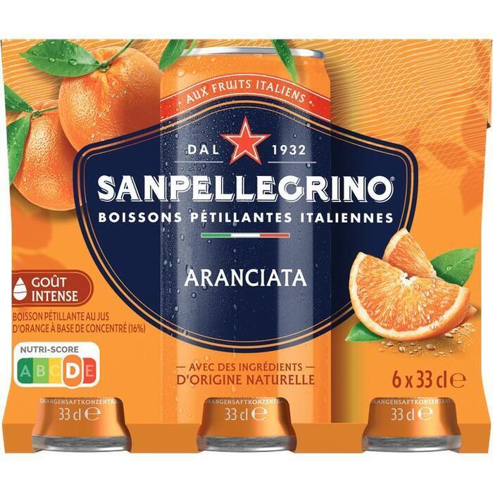Sanpellegrino Aranciata 6 x 33 cl (6 × 33cl)