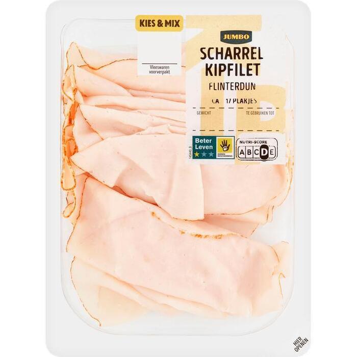 Jumbo Flinterdunne Kipfilet 100g (100g)