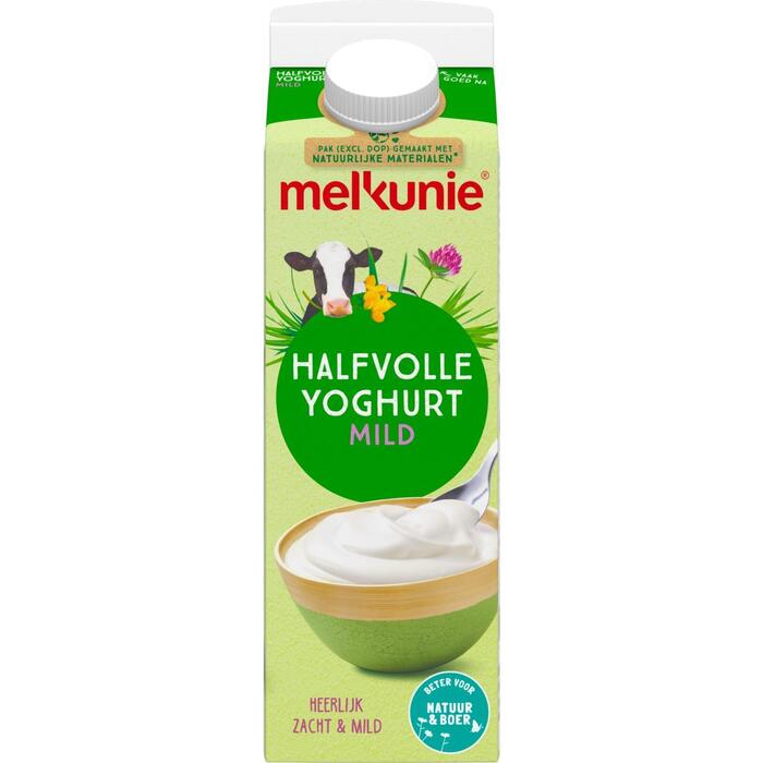 Halfvolle yoghurt (Stuk, 1L)