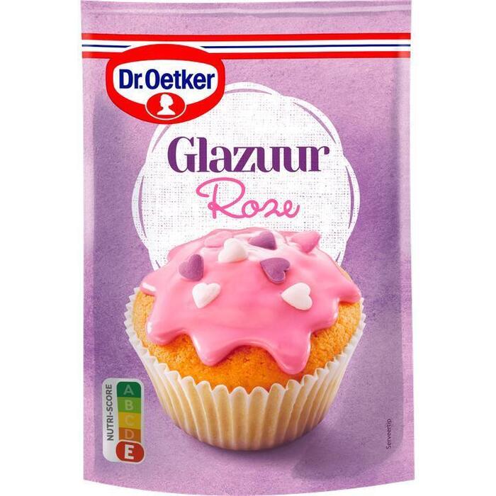 Roze glazuur (Zak, 125g)
