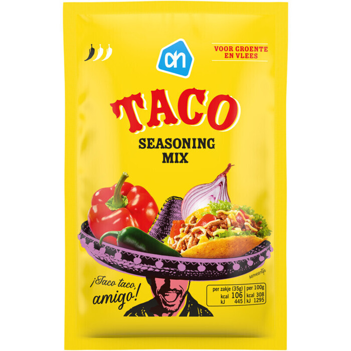 Taco seasoning mix (zak, 35g)