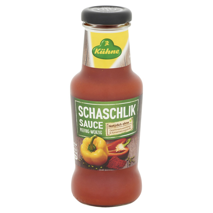 Kühne Saus Schaschlik 250 ml Fles (250ml)